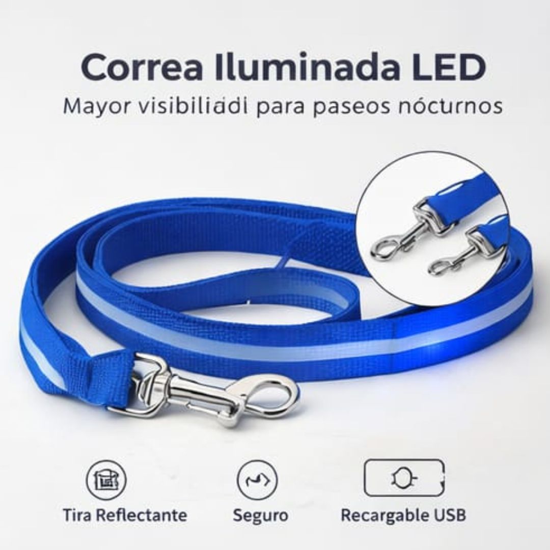CORREA LED NOCHE SEGURA
